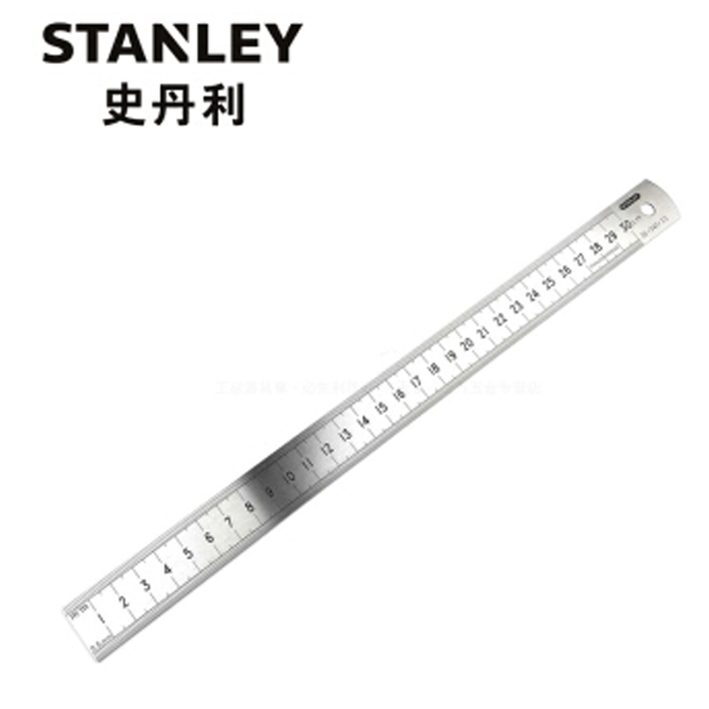 史丹利(Stanley) 300mm 不锈钢直尺 35-345-23 (单位:把)