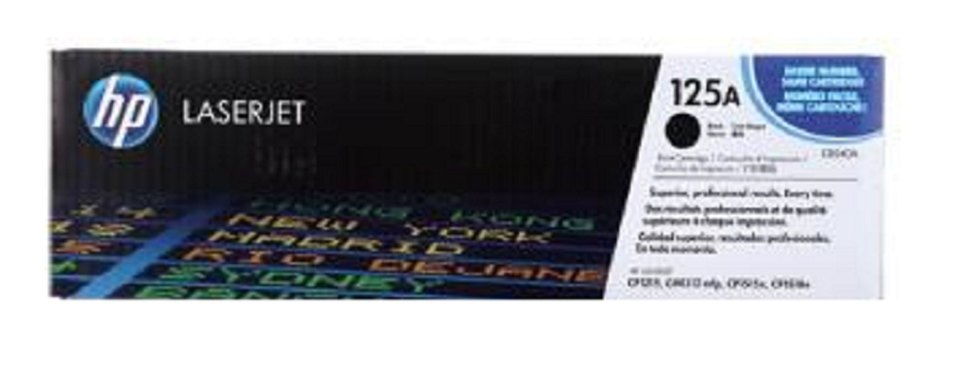 惠普（HP）125A 黑青黄红 硒鼓 （CB540A/CB541A/CB542A/CB543A)