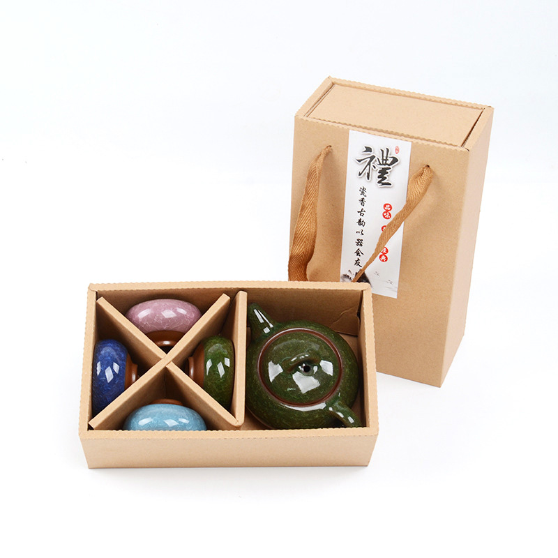 冰裂茶具赠品创意商务活动批发送客户礼品