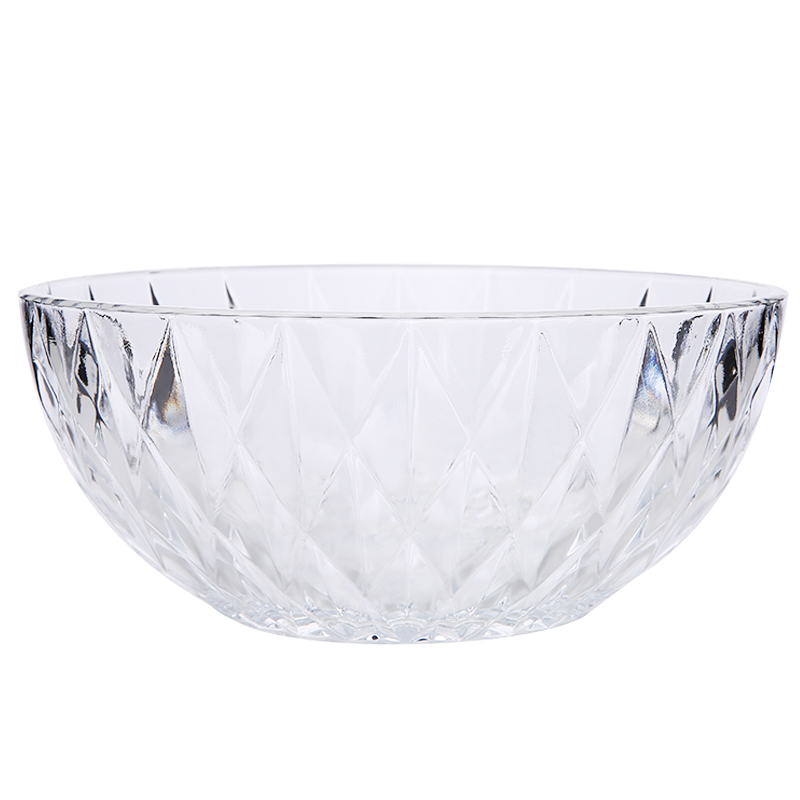 透明玻璃钻石碗/沙拉碗/多规格甜品碗