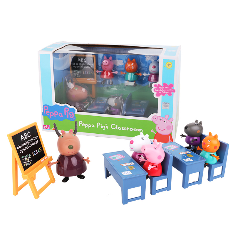 奥迪双钻(AULDEY) Peppa Pig小猪佩奇 课室套装 582154