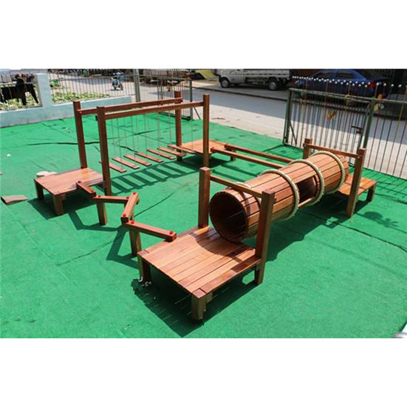 峰翼 幼儿园木平衡荡桥木/攀爬组合/感统训练/儿童户外玩具 可定制