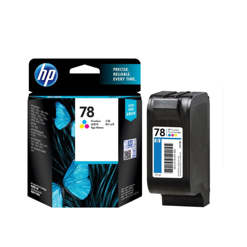 惠普(hp) 78墨盒原装6578d(彩色)(适用于710c 815C 1180C 1280打印机墨盒)单个装