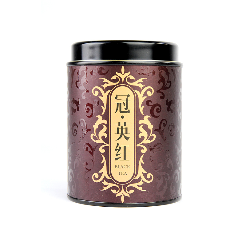 西湖龙冠英德红茶春茶叶广东特产英红红茶单罐50g (送华美椰子酥曲奇600g ,仅200份)
