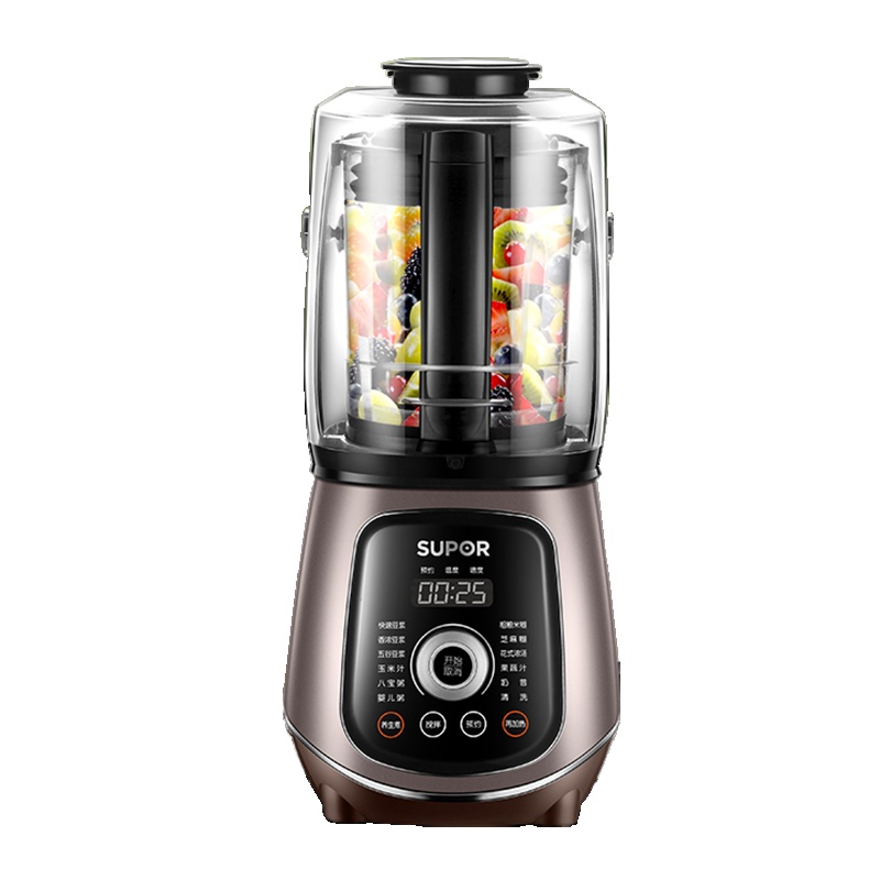 苏泊尔(SUPOR)破壁机JP96L-1300静音破壁无噪音破壁料理机全自动榨汁机豆浆辅食机容量1.75L 不锈钢刀头