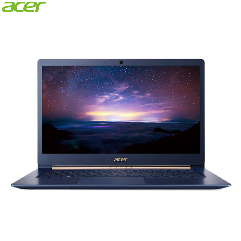 宏碁(acer)蜂鸟Swift5 14英寸至轻至薄触控笔记本电脑(I5-8250U 8GB 256GB固态 970克重 高清 W10H 蓝色)