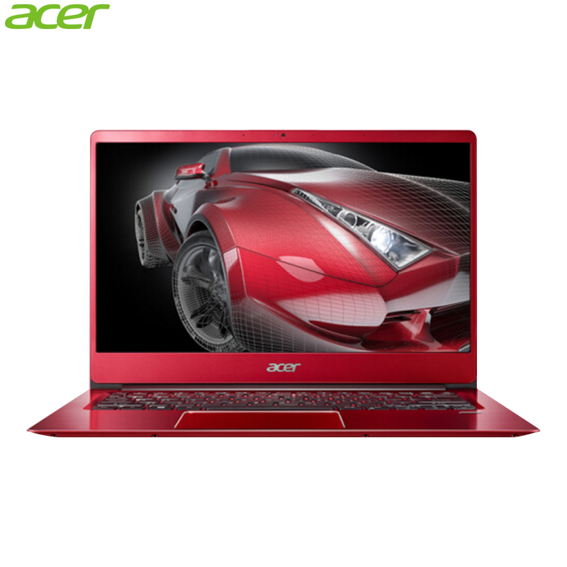 宏碁(acer)蜂鸟SF314升级版Swift S40 14英寸超轻薄笔记本电脑(I5-8250U 8GB 256GB固态 高清 6.3MM窄边框 W10H 红色)