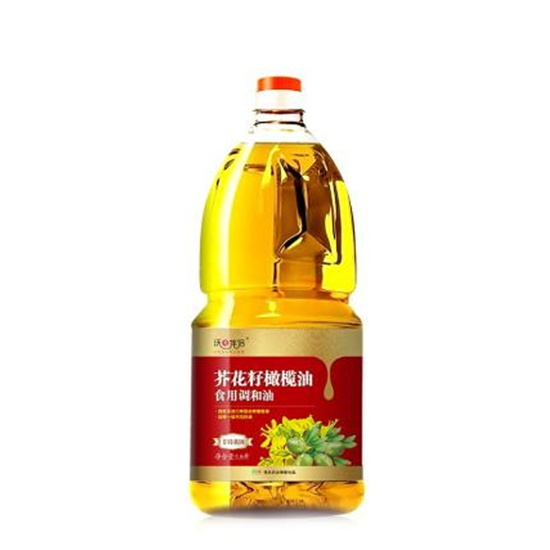 沃之伴侣芥花籽橄榄葵油食用调和油1.8L