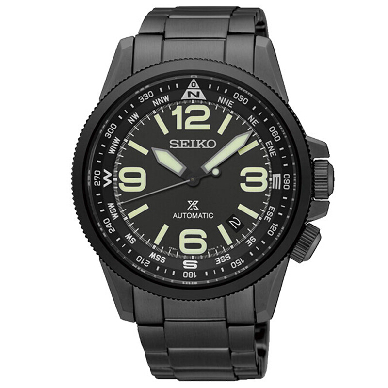 精工(SEIKO)手表 Prospex原装进口自动机械智慧夜光防水户外运动男士腕表 SPRA73J1