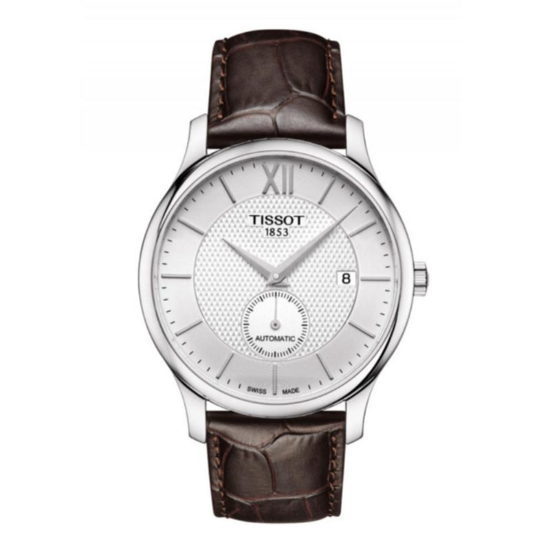 TISSOT 天梭俊雅系列皮带男士自动机械表T063.428.16.038.00