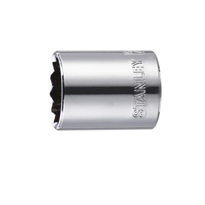 史丹利Stanley 12.5mm系列公制12角标准套筒30mm 86-559-1-22