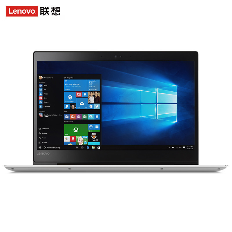 联想 小新潮7000 14英寸轻薄窄边框笔记本(I7-8550U 8G 1T+128G PCIE 940MX 2G