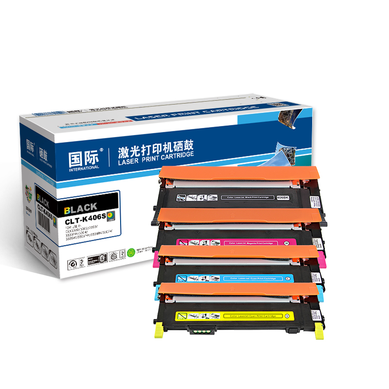 [精选]国际三星406S 蓝色硒鼓 适用CLX3300/3302/3303/3303FW/3304/3305W/3305