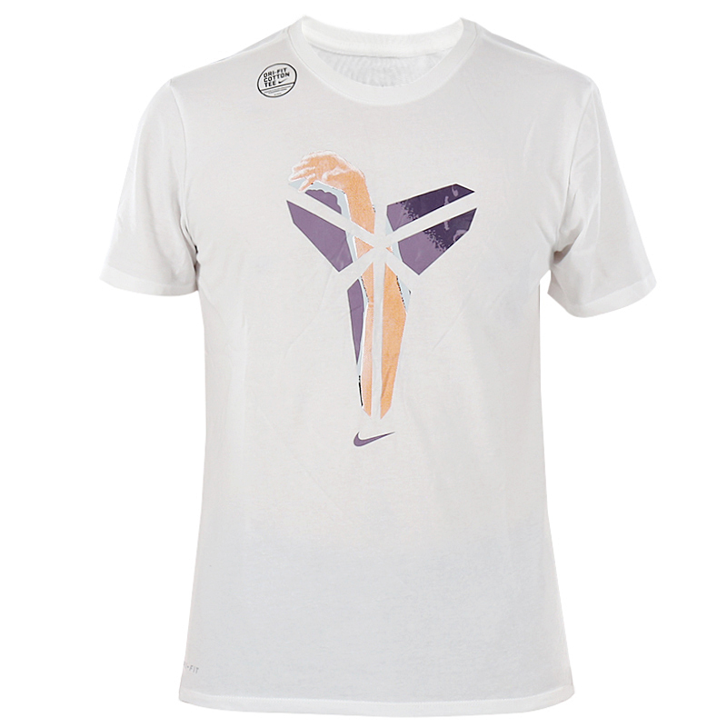 耐克男装2018秋季新款KOBE篮球运动舒适透气短袖T恤 AR1472-100