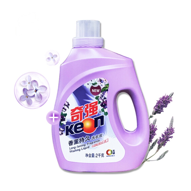 奇强香薰洗衣液 自然清香深层洁净瓶装洗衣液大容量2kg