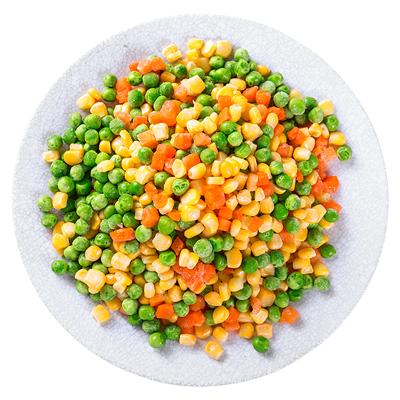 协东盛 欧式杂菜混合蔬菜丁 家庭实惠袋装 900g/袋 冷冻蔬菜