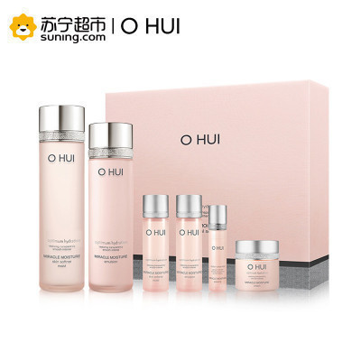 OHUI-欧蕙套装 水分惊喜滋润护肤礼盒6件套 补水保湿330ml正品保证