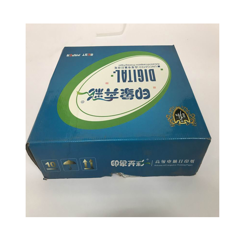 LTSM 印象卉彩241-2电脑打印纸 小表纸 带孔打印纸 80列 撕边500页/箱