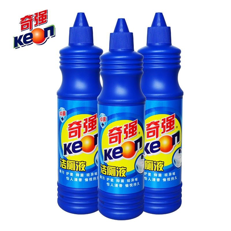 奇强Keon 500g抑菌洁厕液 马桶去臭除垢清洁剂洁厕灵 30瓶/箱 (单位:箱)