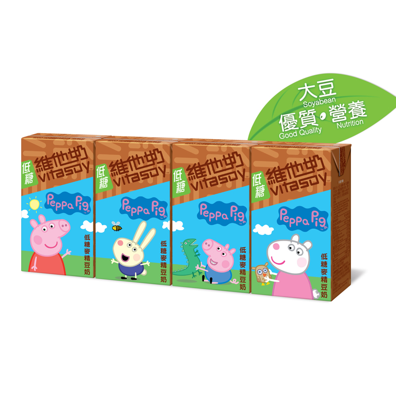 維他奶低糖麥精豆奶125毫升(4包裝)