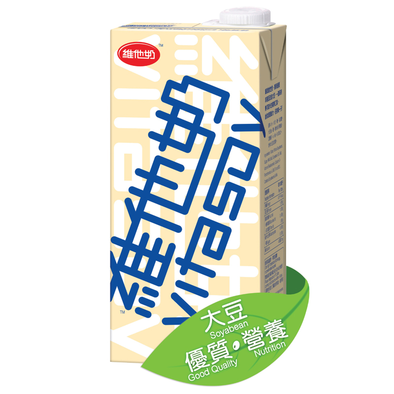 維他奶原味豆奶1公升(單包裝)