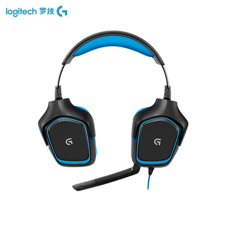 罗技(Logitech)G430 7.1声道游戏头戴式耳机 电脑电竞耳机耳麦