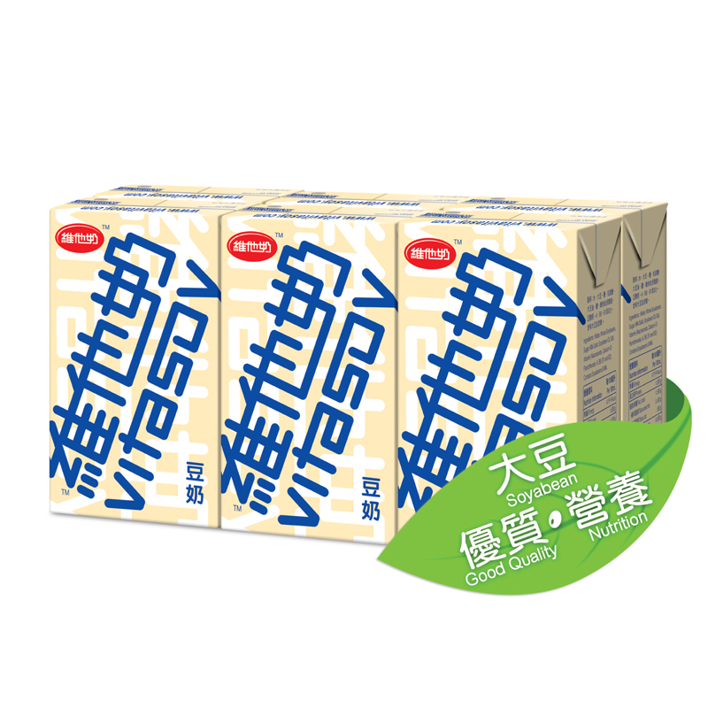 維他奶原味豆奶250毫升(6包裝)