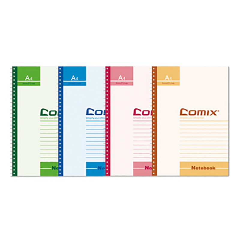 齐心(COMIX) C4515 螺旋本记事本笔记本线圈本 活页软抄本 A4