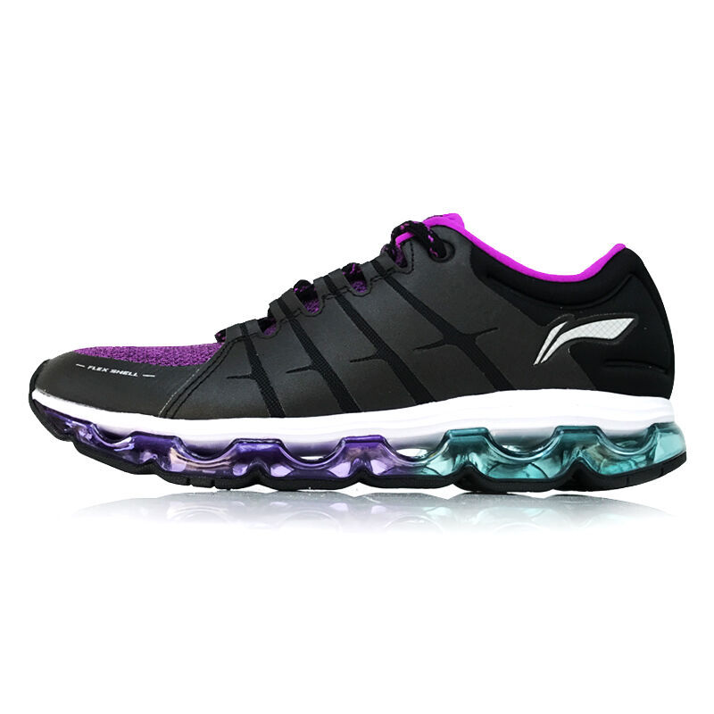 【自营】李宁(LI-NING)17春秋季女士低帮气垫弧运动减震橡胶耐磨运动跑步鞋ARHM022