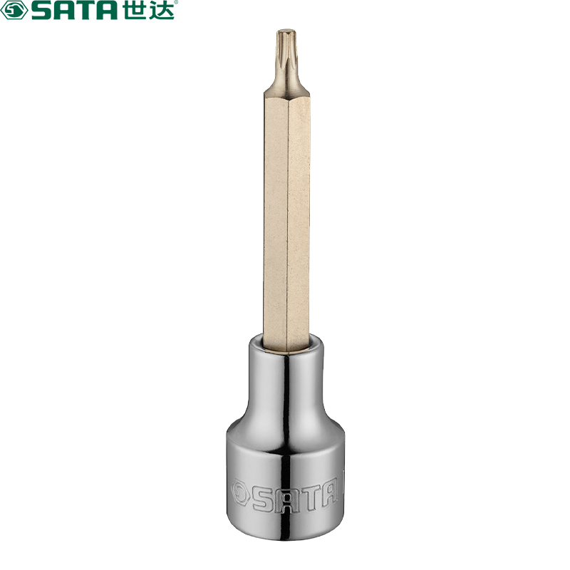 世达(SATA) 12.5MM系列 100MM长花形旋具套筒 T40 25105 （单位：个）