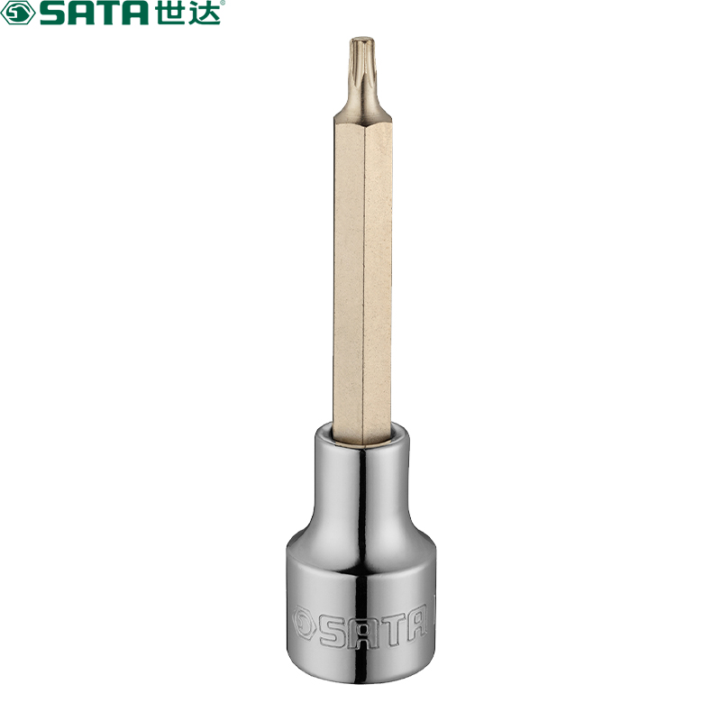 世达(SATA) 12.5MM系列 100MM长花形旋具套筒 T20 25101 (单位:个)