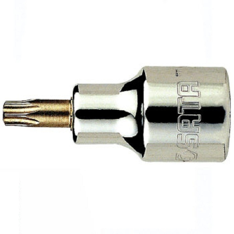 世达(SATA) 12.5MM系列 50MM长花形旋具套筒 T50 24107 (单位:个)