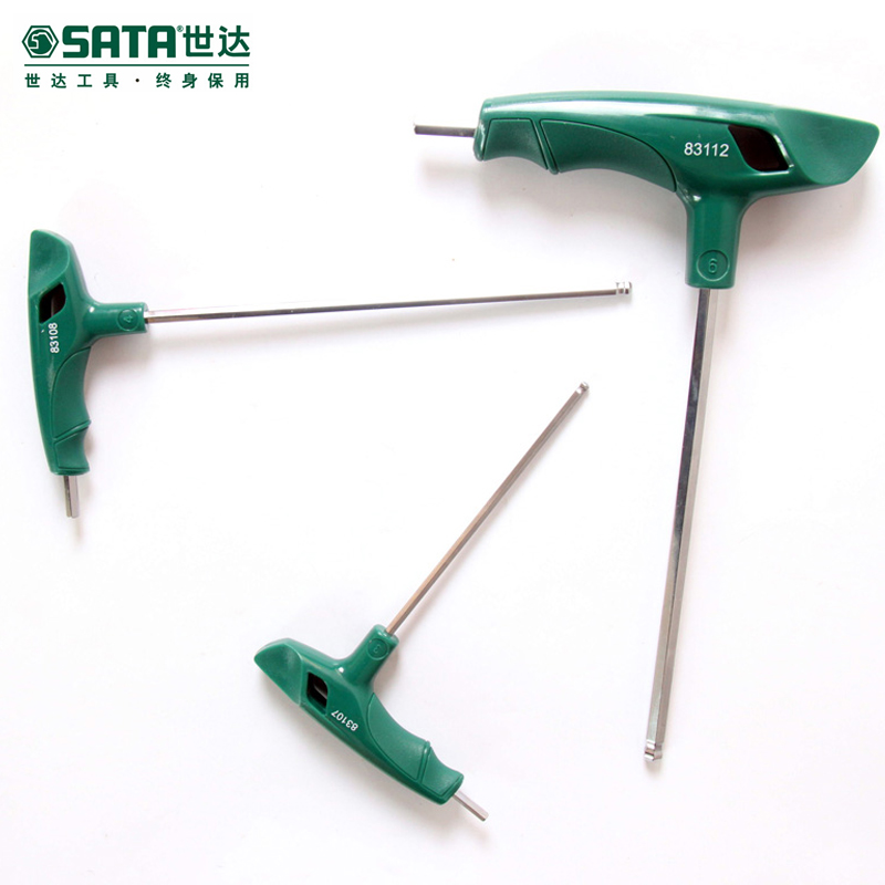 世达(SATA) T型内六角扳手 7MM 83313 (单位:把)