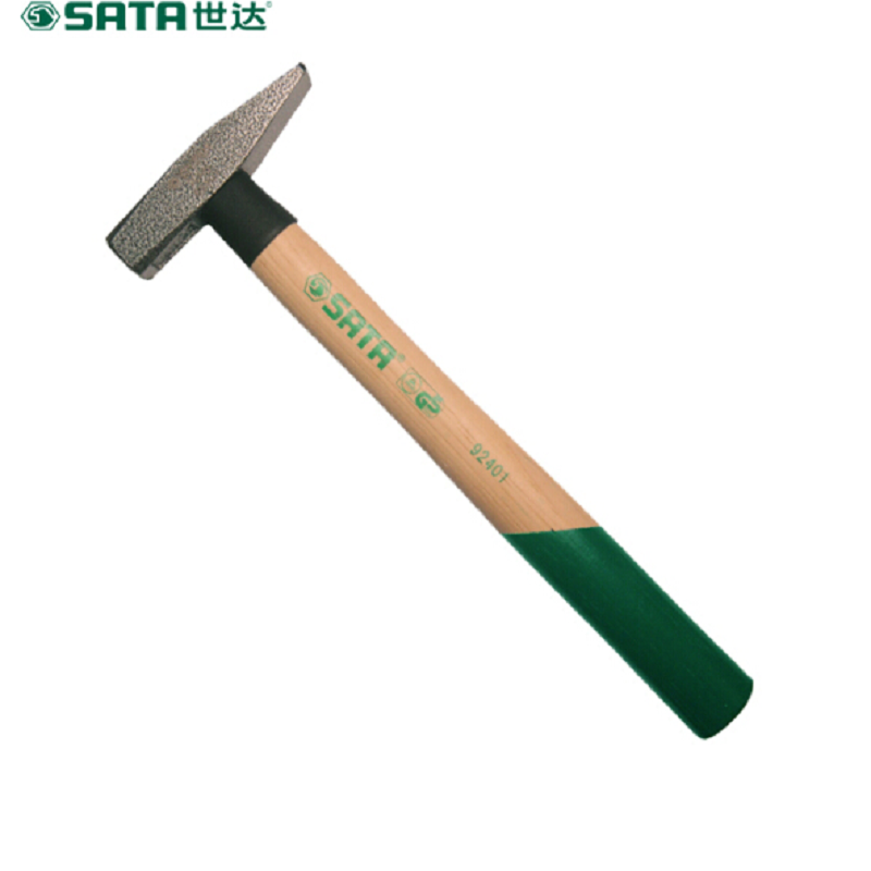 世达(SATA) 木柄钳工锤 鸭嘴锤 小铁锤 钣金锤 小榔头 电工锤 280G 92401 （单位：个）