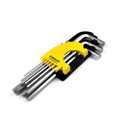 史丹利Stanley 9件套公制长内六角扳手1.5-10mm&STMT92619-8-23