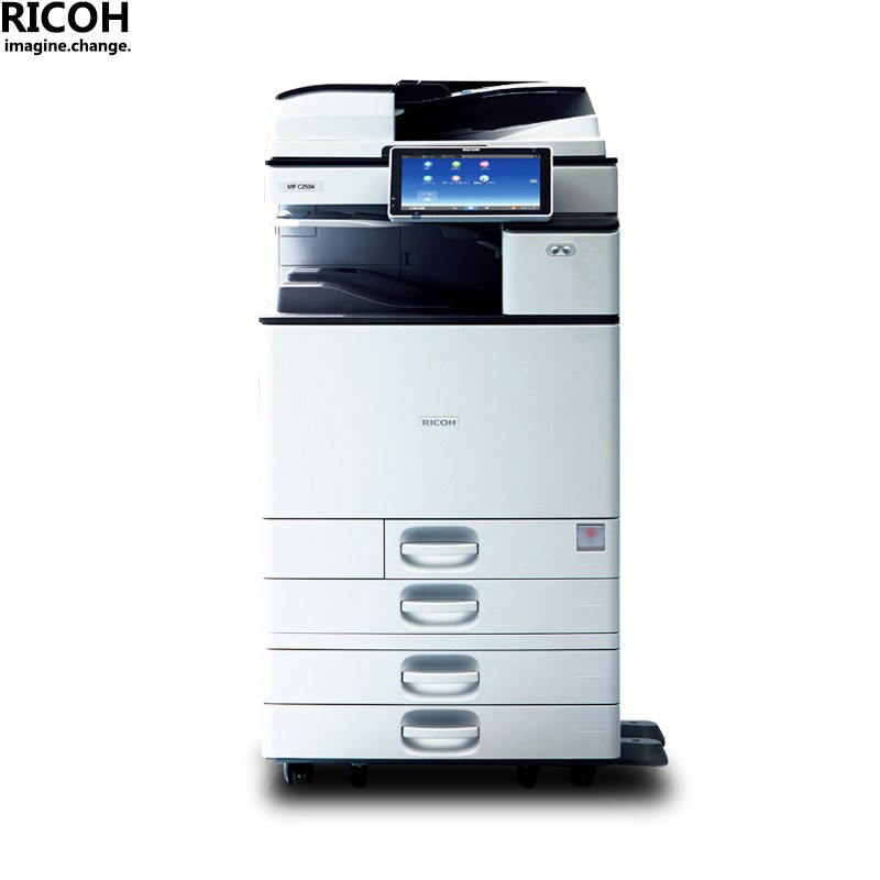 理光Aficio MP C2004exSP彩色复印机+DF3090(主机+双面器+双面送稿器+网络打印+网络扫描)