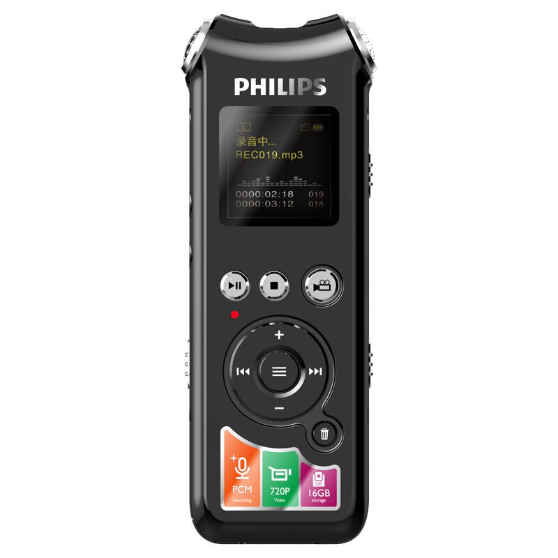 飞利浦(philips) 16G 摄像录音笔 8010 (单 位:个)