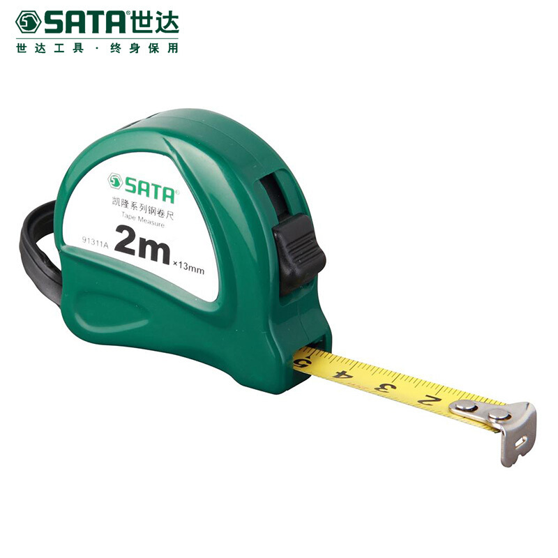 世达(SATA) 凯隆系列 3M钢卷尺 卷尺盒尺 伸缩尺 测量工具 3M*16MM 91312A (单位:个)