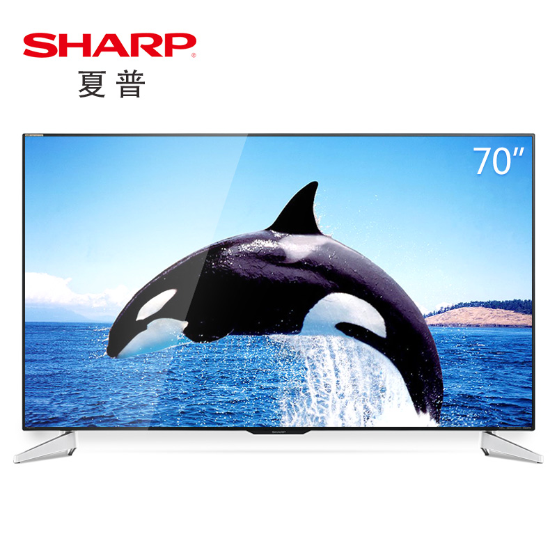 夏普(SHARP)LCD-70SU766A 70英寸 4K 超清人工智能网络液晶平板