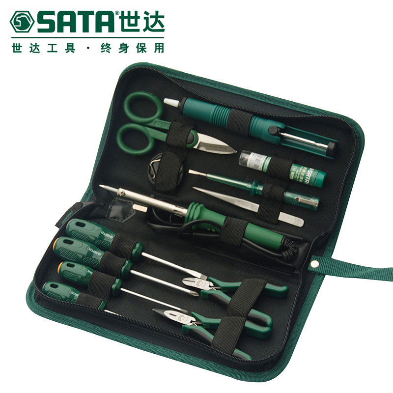 世达(SATA) 13件电子维修组套 03710 (单位:套)