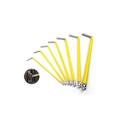 史丹利Stanley 7件套公制防滑加长球头内六角扳手组套1.5-6mm&94-561-23C
