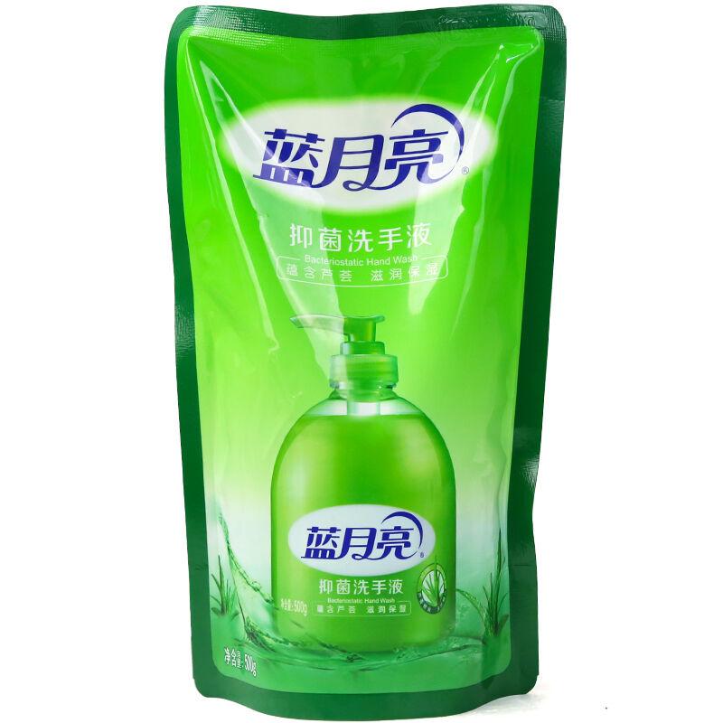 蓝月亮芦荟抑菌洗手液袋装500g 6902022130885 12袋