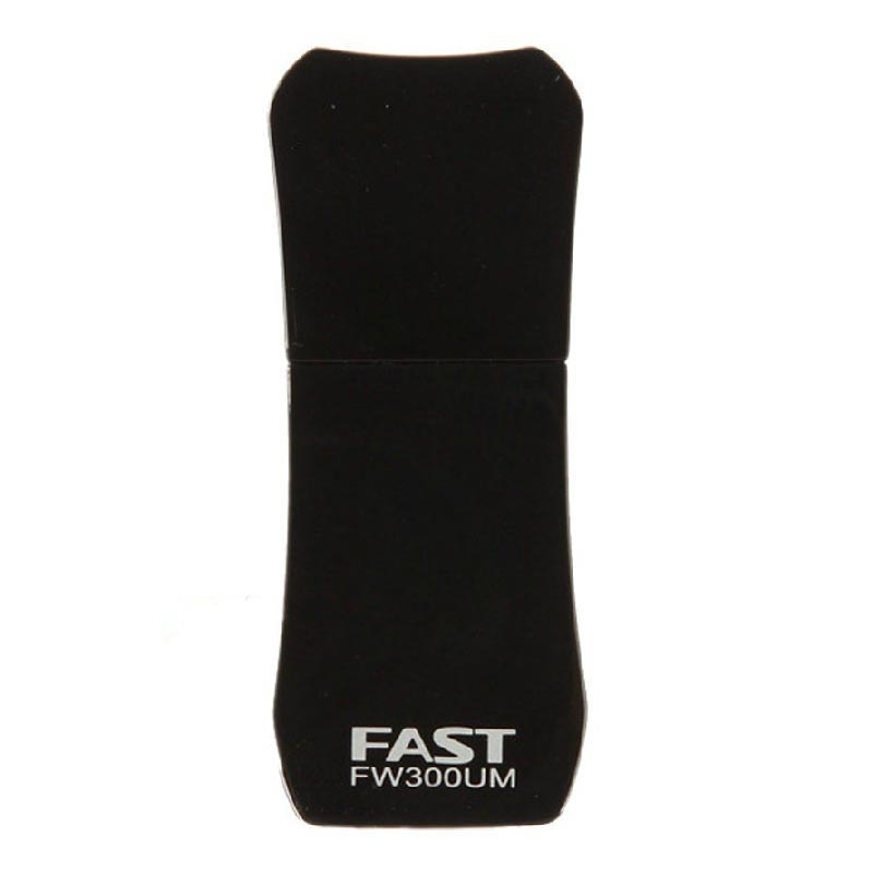 迅捷(FAST) FW300UM 300M高速USB无线网卡 台式机笔记本随身wifi接收器(单位:只)