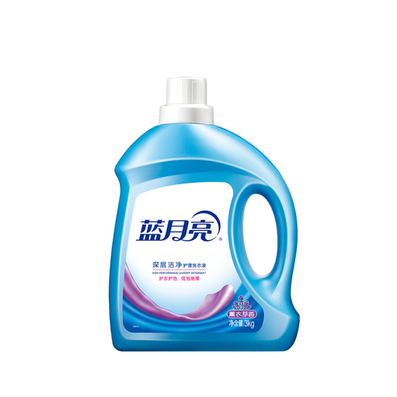 蓝月亮 洁净洗衣液 自然清香/薰衣草 （3kg*4）/件