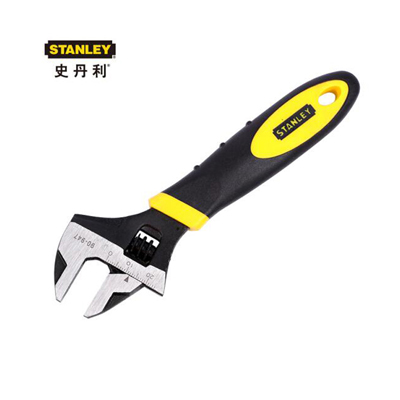 史丹利Stanley 双色柄铬钒钢活动扳手10"&90-949-23