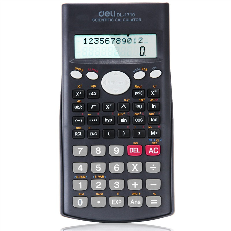得力(deli)1710A 函数计算器 颜色随机dli1710A Y