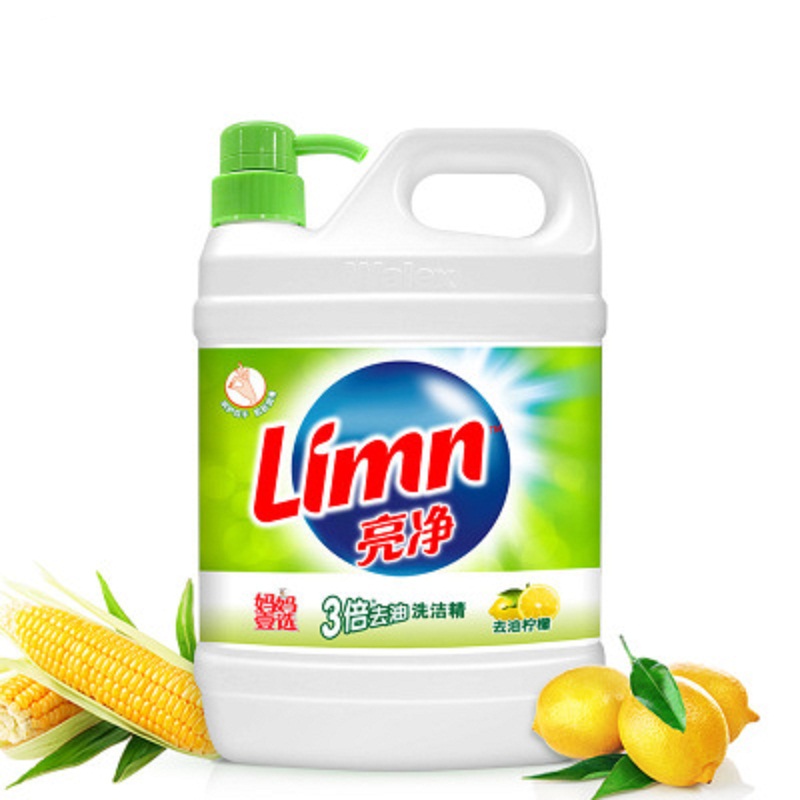 妈妈壹选 白瓶亮净 洗洁精 去油柠檬 1kg+300g (单位:袋)