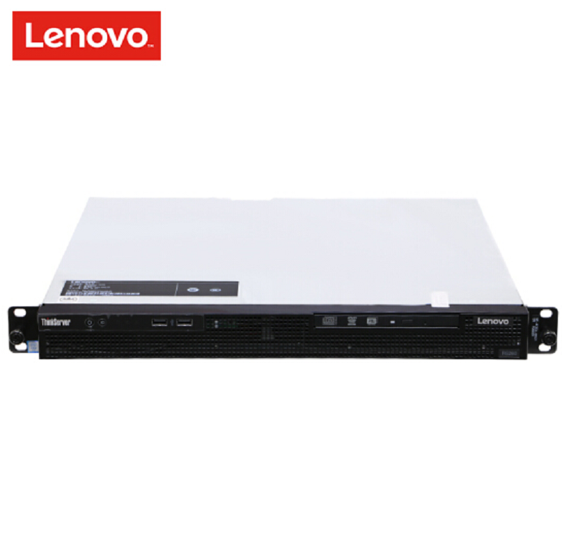 联想LenovoRS260 1U 机架式服务器 至强四核E3-1220v6 3.0GHz 32G ECC内存丨2x1T