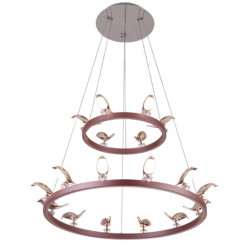 冠雅（GUANYA）LED吊灯欧式现代简约餐厅卧室灯具时尚创意温馨浪漫装饰灯其他