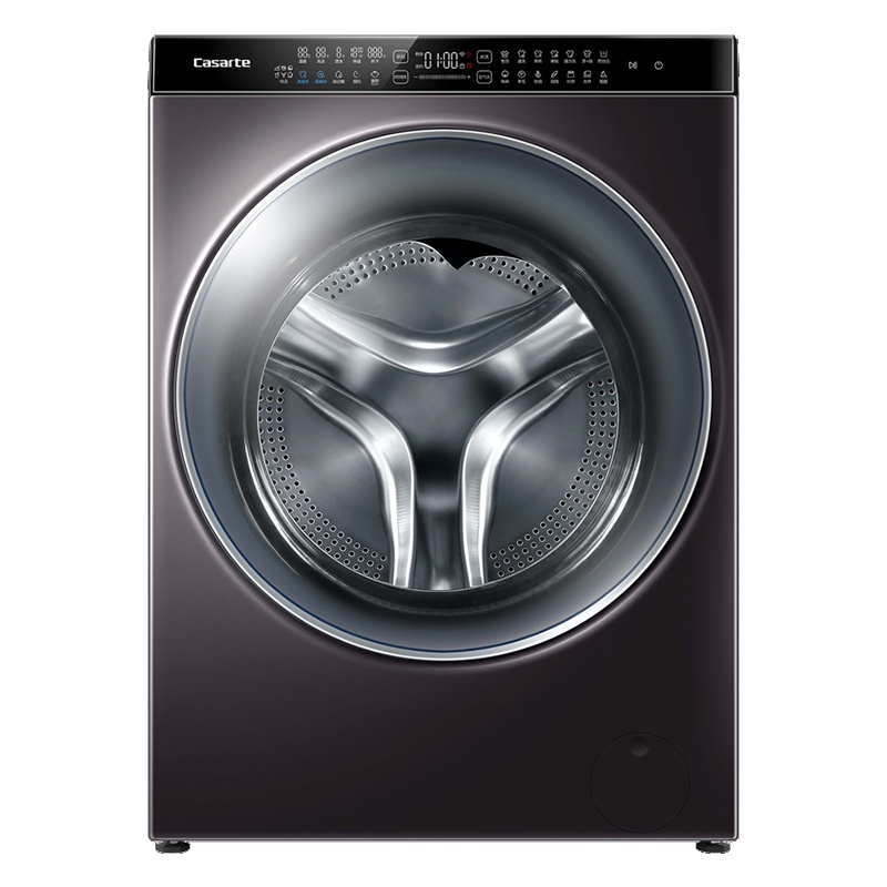 卡萨帝（Casarte）滚筒洗衣机全自动 10公斤洗烘一体 直驱变频 空气洗 纤见C1 HD10G6LU1